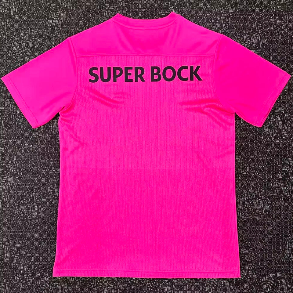 Jersey 2024/25 Sporting CP Lisbon Pink Especial Manga corta Versión Fan