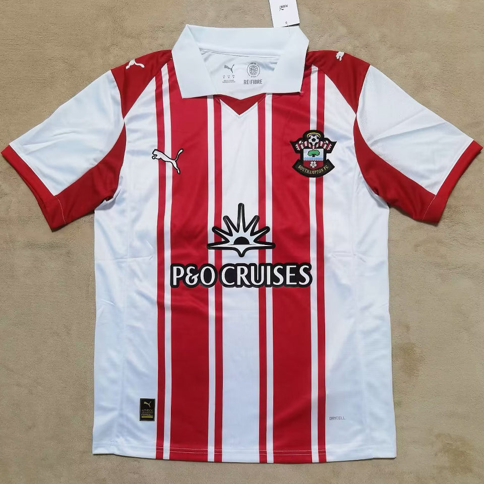 Jersey 2025/26 Southampton Local Manga corta Versión Fan
