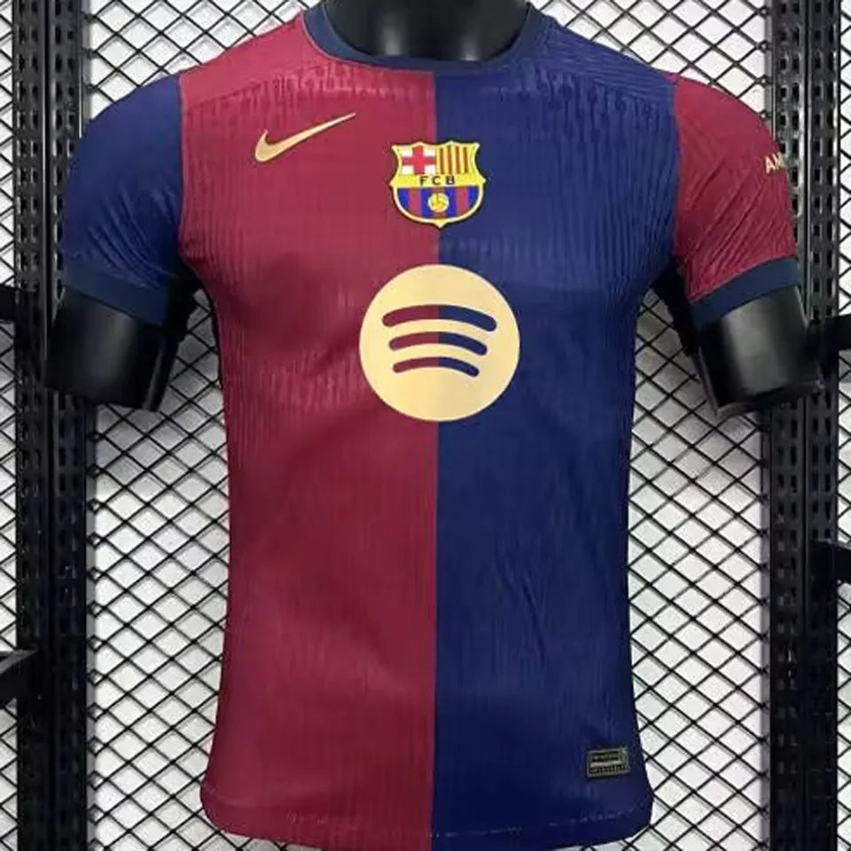 Jersey 2024/25 Barcelona Local Manga corta Versión Jugador