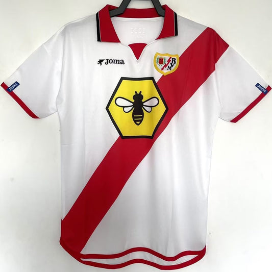 Jersey 2001/02 Rayo Vallecano Local Manga corta Versión Fan Retro