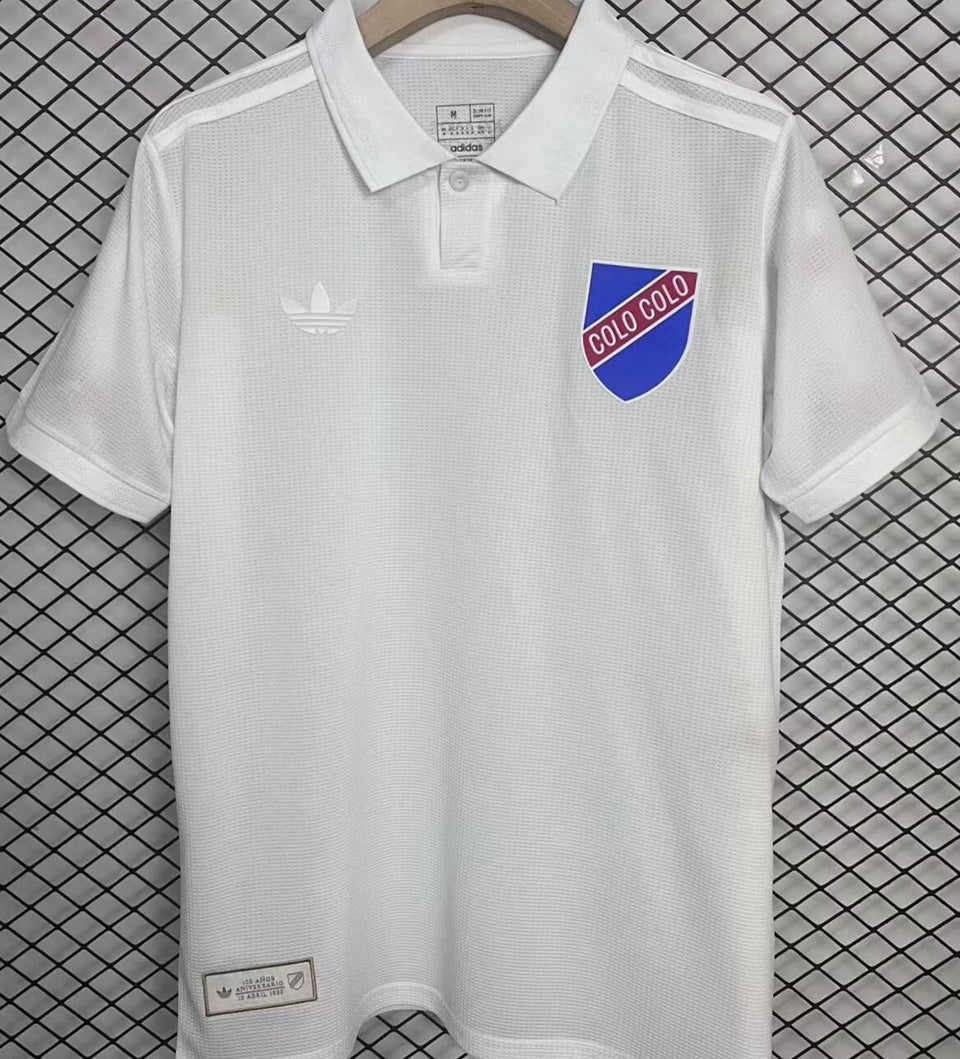 jersey 2025 colo-colo especial manga corta versión fan retro