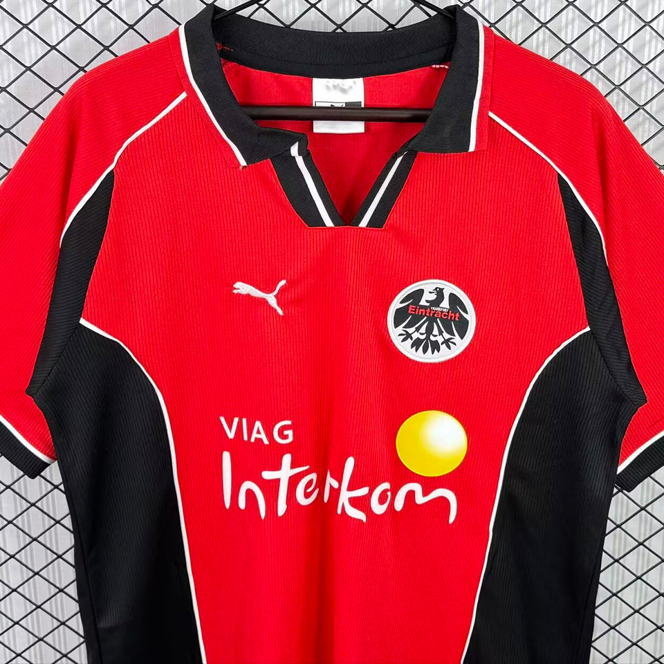jersey 1998/2000 frankfurt local manga corta versión fan retro