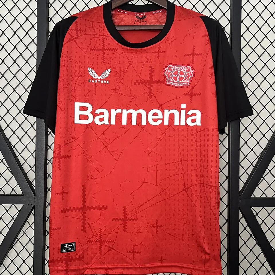 Jersey 2024/25 LeverKusen Local Manga corta Versión Fan