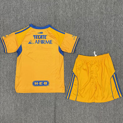 Jersey 2025/26 Tigres Local Manga corta Niño