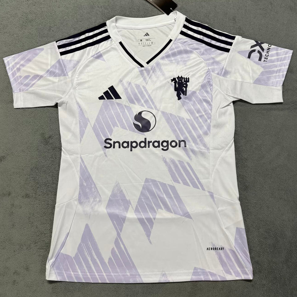 Jersey 2025/26 Manchester United Visitante Manga corta Mujer