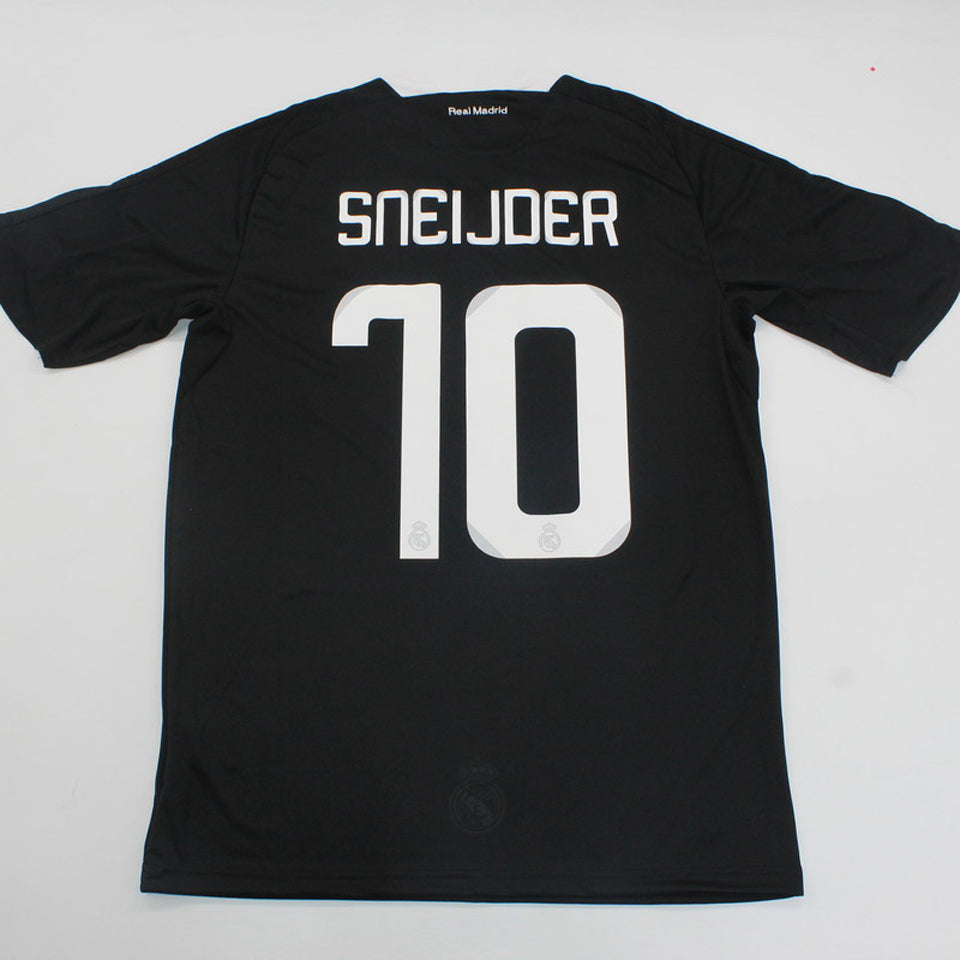 jersey 2008/09 real madrid visitante manga corta versión fan retro