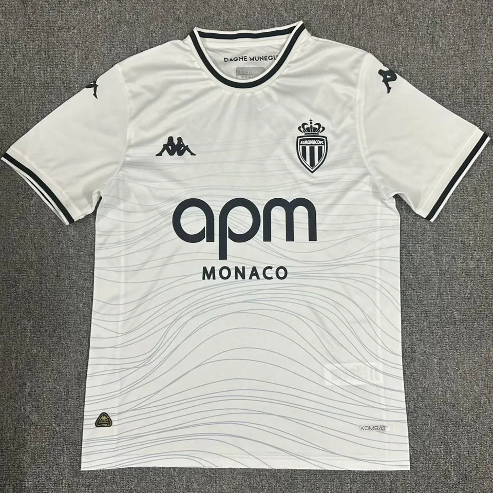 Jersey 2024/25 Monaco Visitante Manga corta Versión Fan