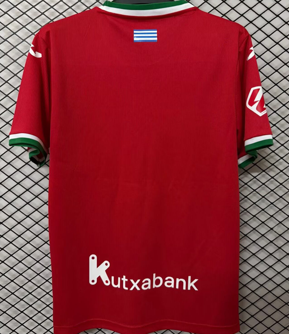 jersey 2026/27 real sociedad tercero manga corta versión fan