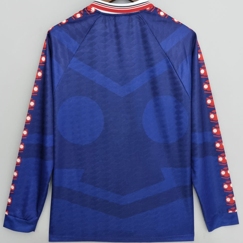 jersey 1996 universidad de chile local manga larga versión fan retro