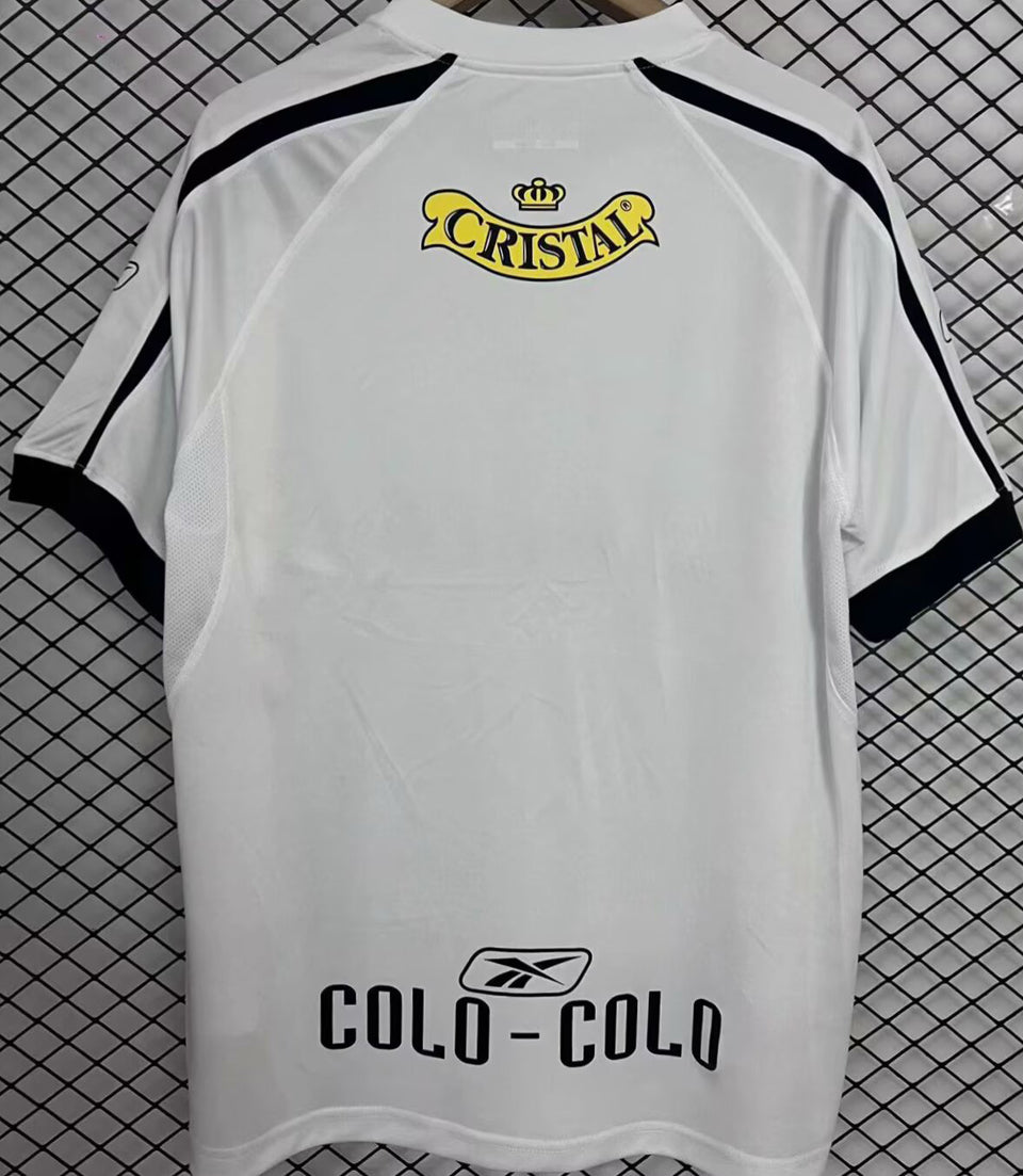 jersey 2005 colo-colo local manga corta versión fan retro