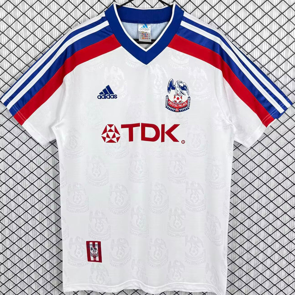 jersey 1998/1999 crystal palace visitante manga corta versión fan retro