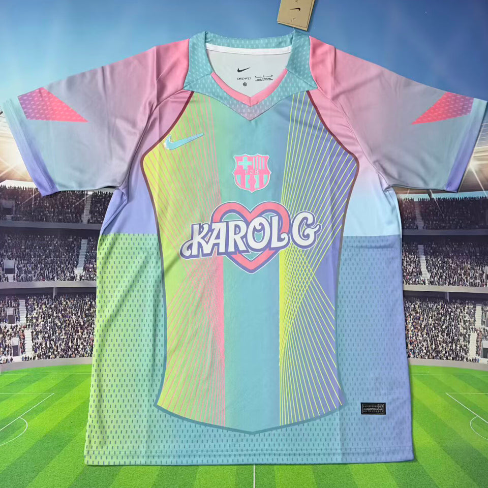 jersey 2025/26 barcelona especial manga corta versión fan
