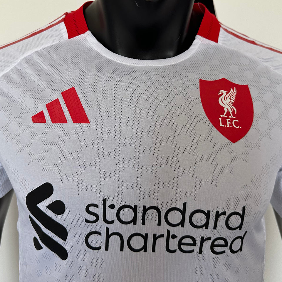 jersey 2025/26 liverpool visitante manga corta versión jugador