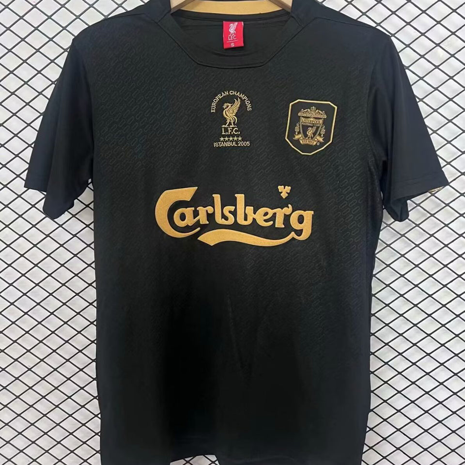 jersey 2005 liverpool especial manga corta versión fan retro