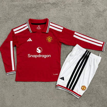 Jersey 2026/27 Manchester United Local Manga larga Niño