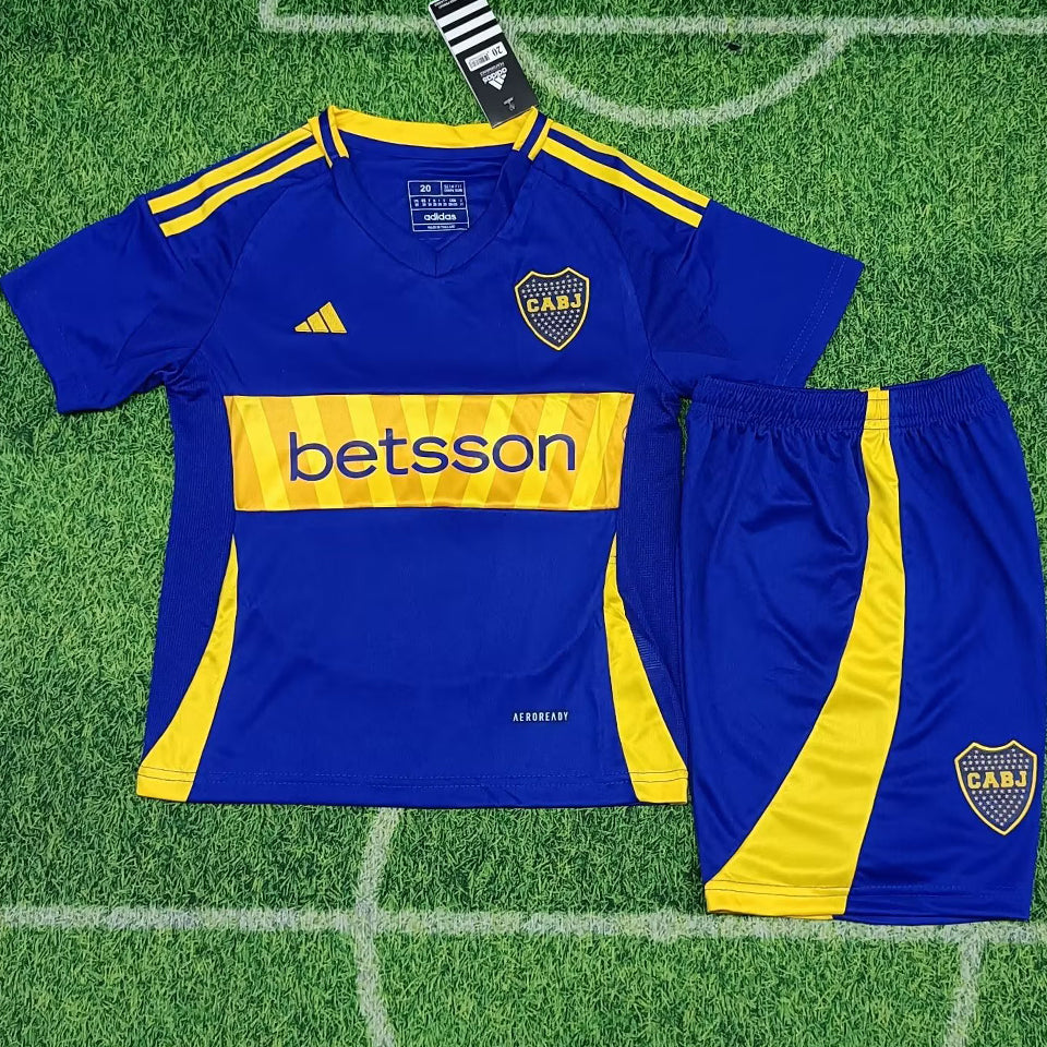 Jersey 2024/25 Boca Local Manga corta Niño