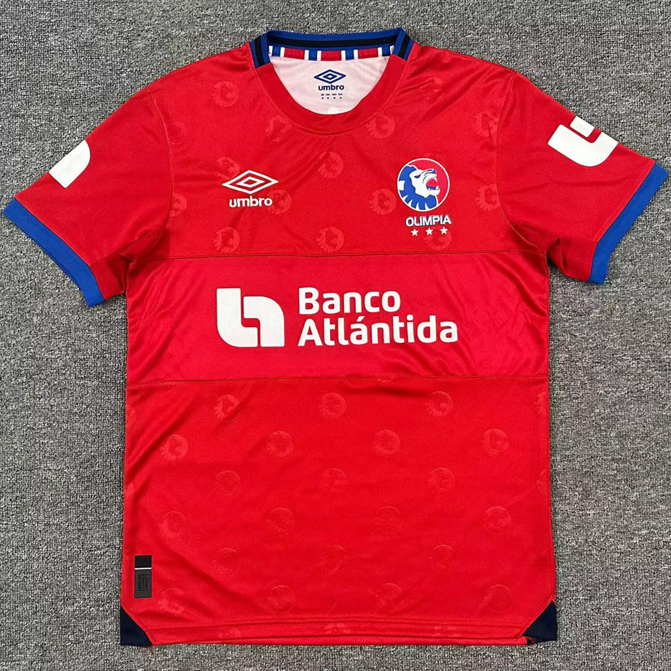 Jersey 2025/26 CD Olimpia Visitante Manga corta Versión Fan