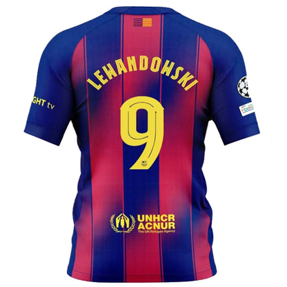 Jersey 2025/26 Barcelona Local Manga corta Versión Jugador