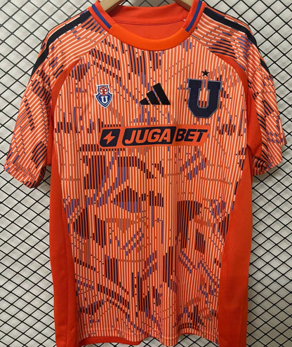 Jersey 2025/26 Universidad de Chile Visitante Manga corta Versión Fan