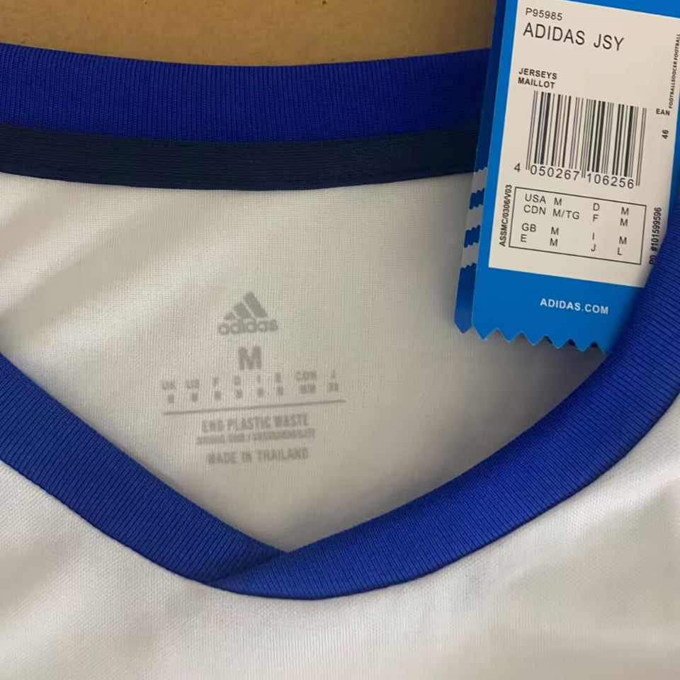 jersey 1990/1991 boca visitante manga corta versión fan retro