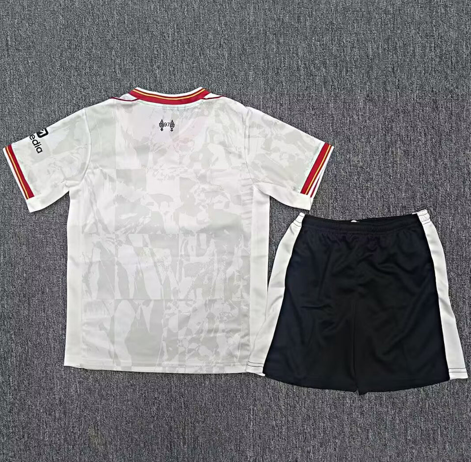 Jersey 2024/25 Liverpool Tercero Manga corta Niño