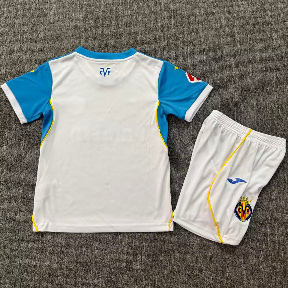 jersey 2026/27 villarreal visitante manga corta niño