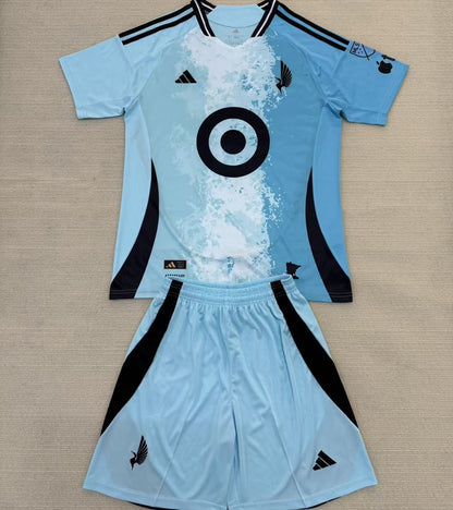 Jersey 2025/26 Minnesota United Visitante Manga corta Niño