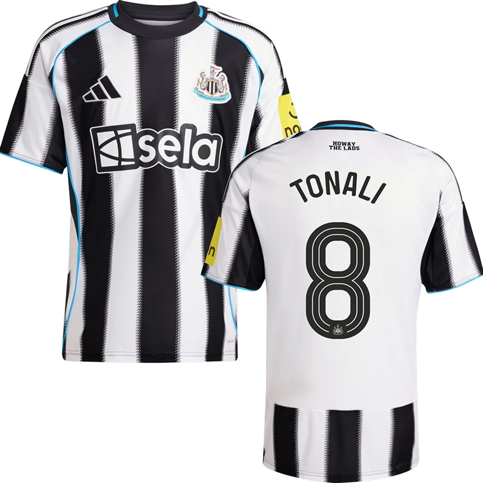 jersey 2025/26 newcastle local manga corta versión fan