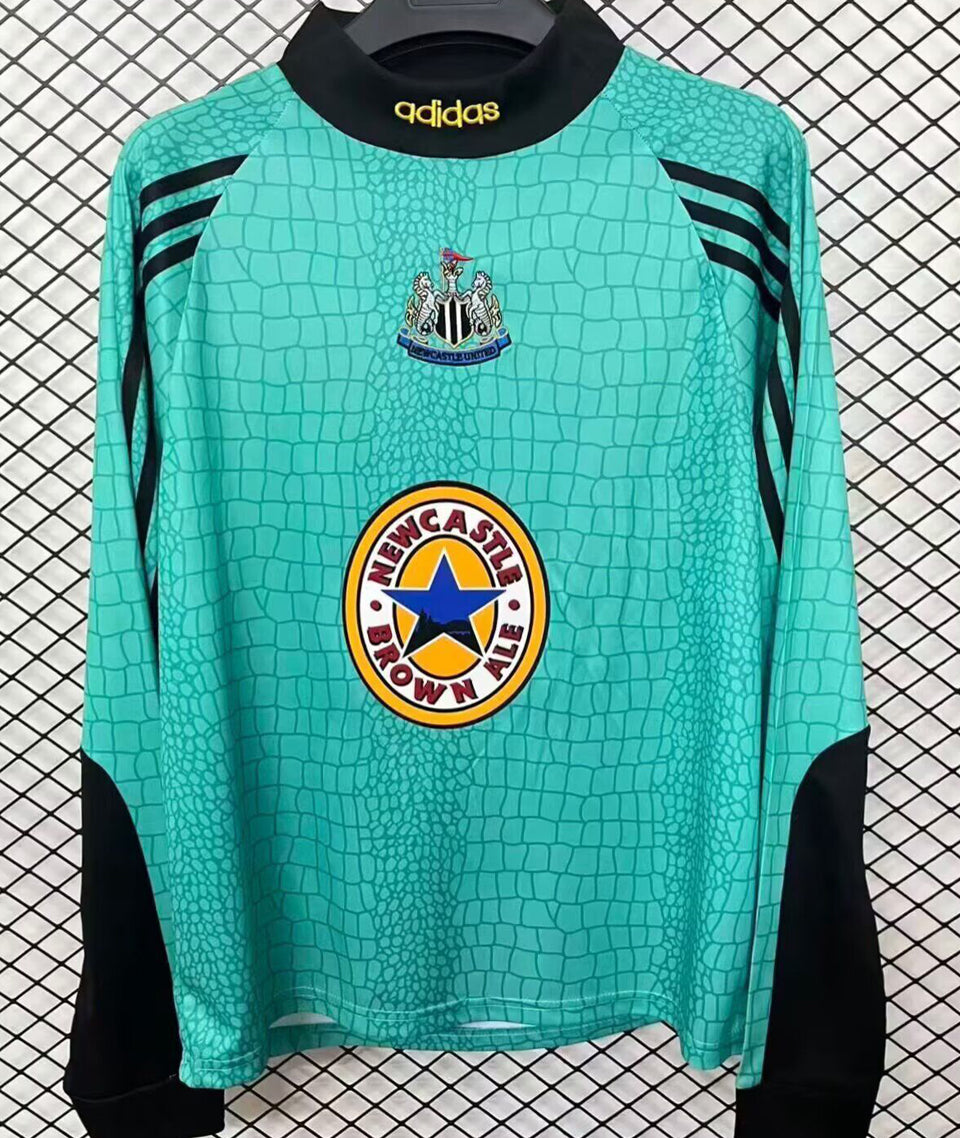 jersey 1997/1998 newcastle portero manga larga versión fan retro