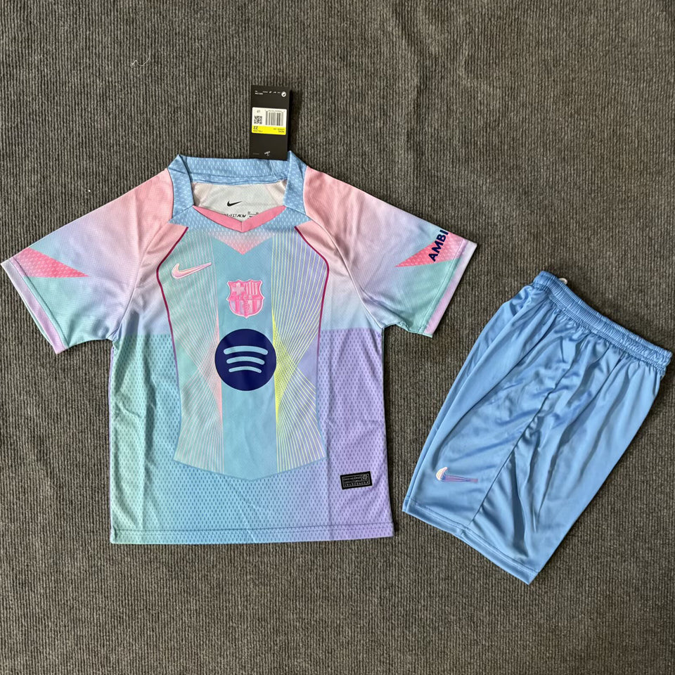 jersey 2025/26 barcelona especial manga corta niño
