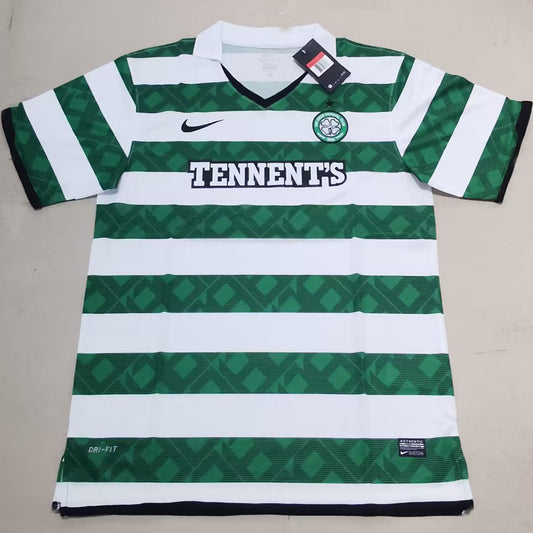 Jersey 2010/12 Celtic Local Manga corta Versión Fan Retro