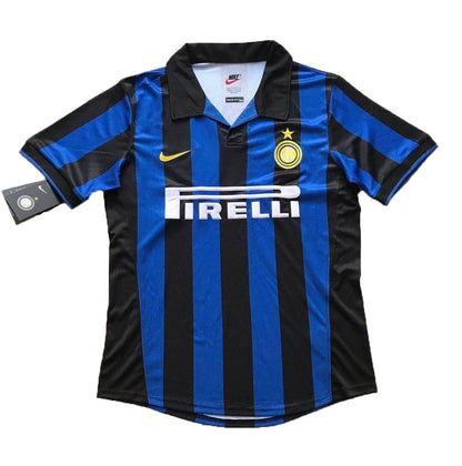 Jersey 1998/99 Inter Milan Local Manga corta Versión Fan Retro
