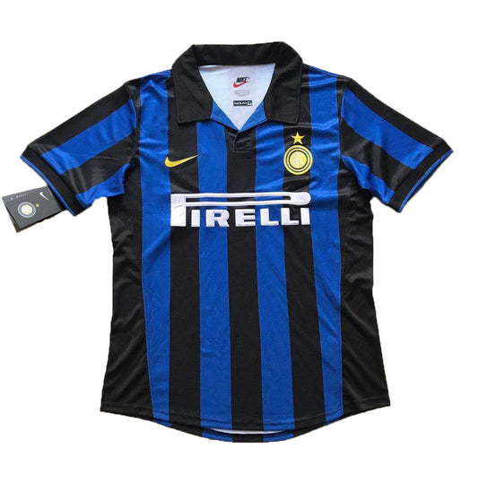 Jersey 1998/99 Inter Milan Local Manga corta Versión Fan Retro