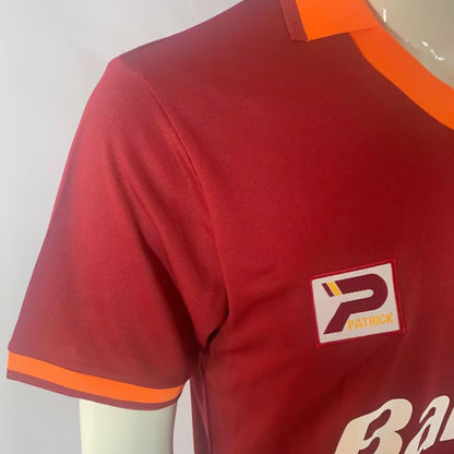 Jersey 1983/1984 Roma Local Manga corta Versión Fan Retro