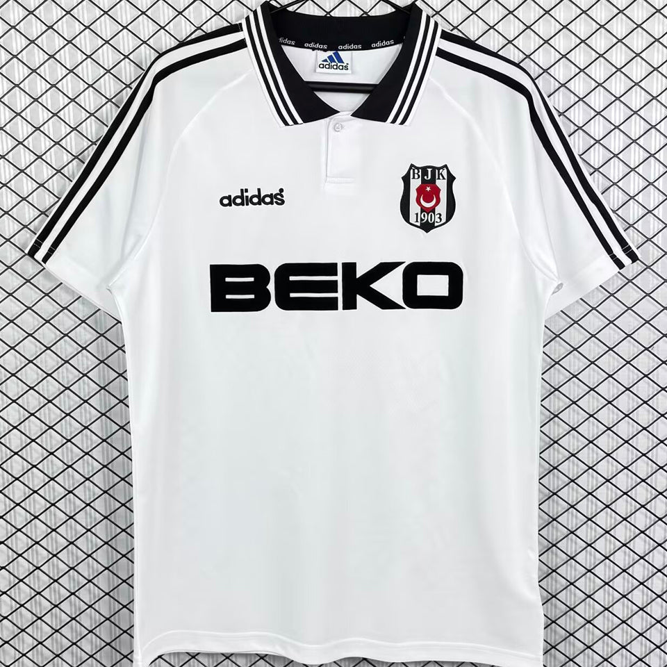 jersey 1996/1997 besiktas local manga corta versión fan retro