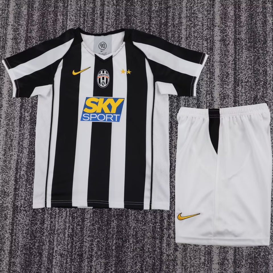 jersey 2004/2005 juventus local manga corta niño retro