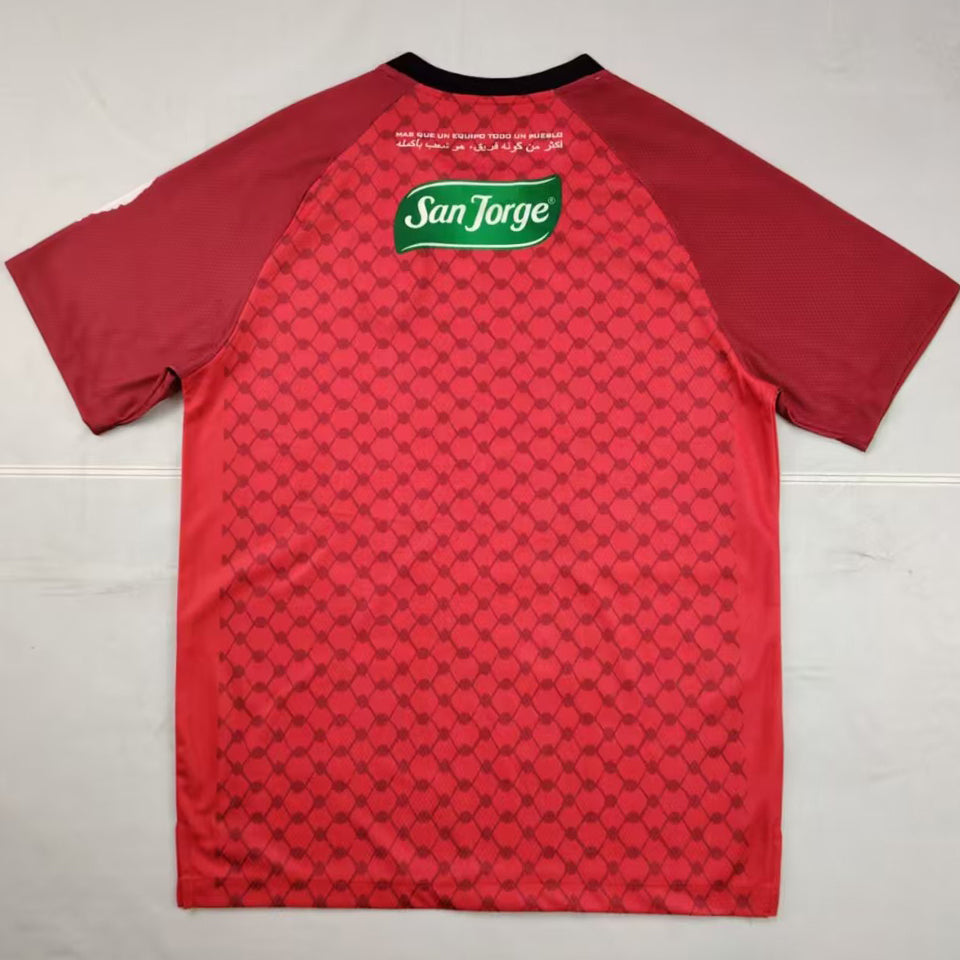 jersey 2025 palestino especial manga corta versión fan