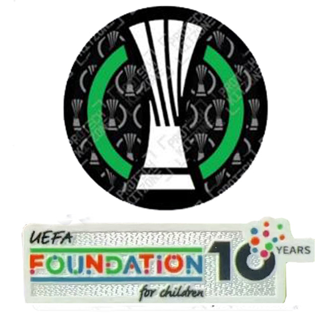 2025/26 patch liga conferencia europa uefa parches/letras