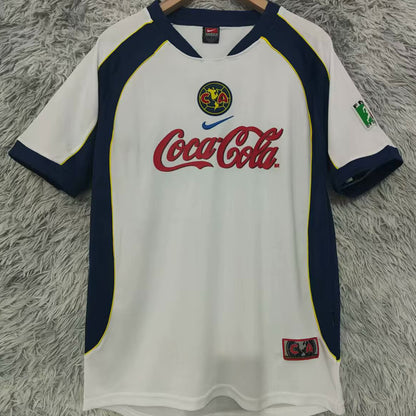 Jersey 2001/02 Club America Tercero Manga corta Versión Fan Retro