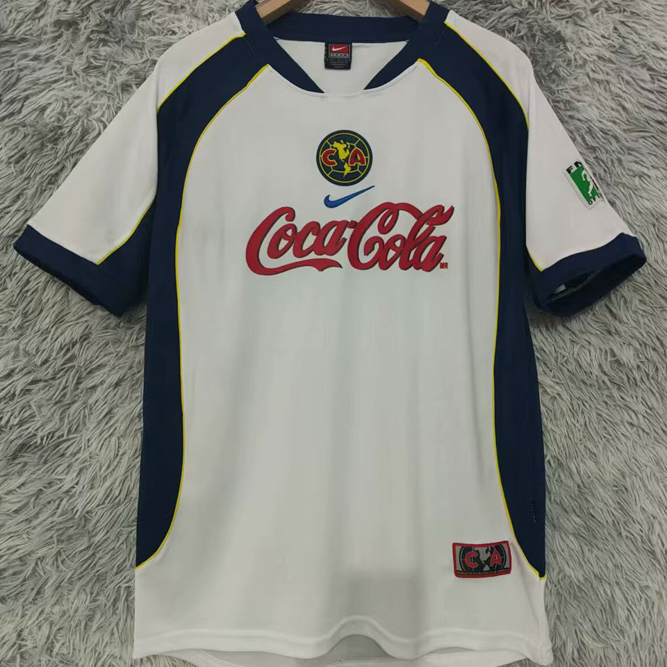 Jersey 2001/02 Club America Tercero Manga corta Versión Fan Retro