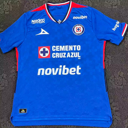 Jersey 2025/26 Cruz Azul Local Manga corta Versión Fan
