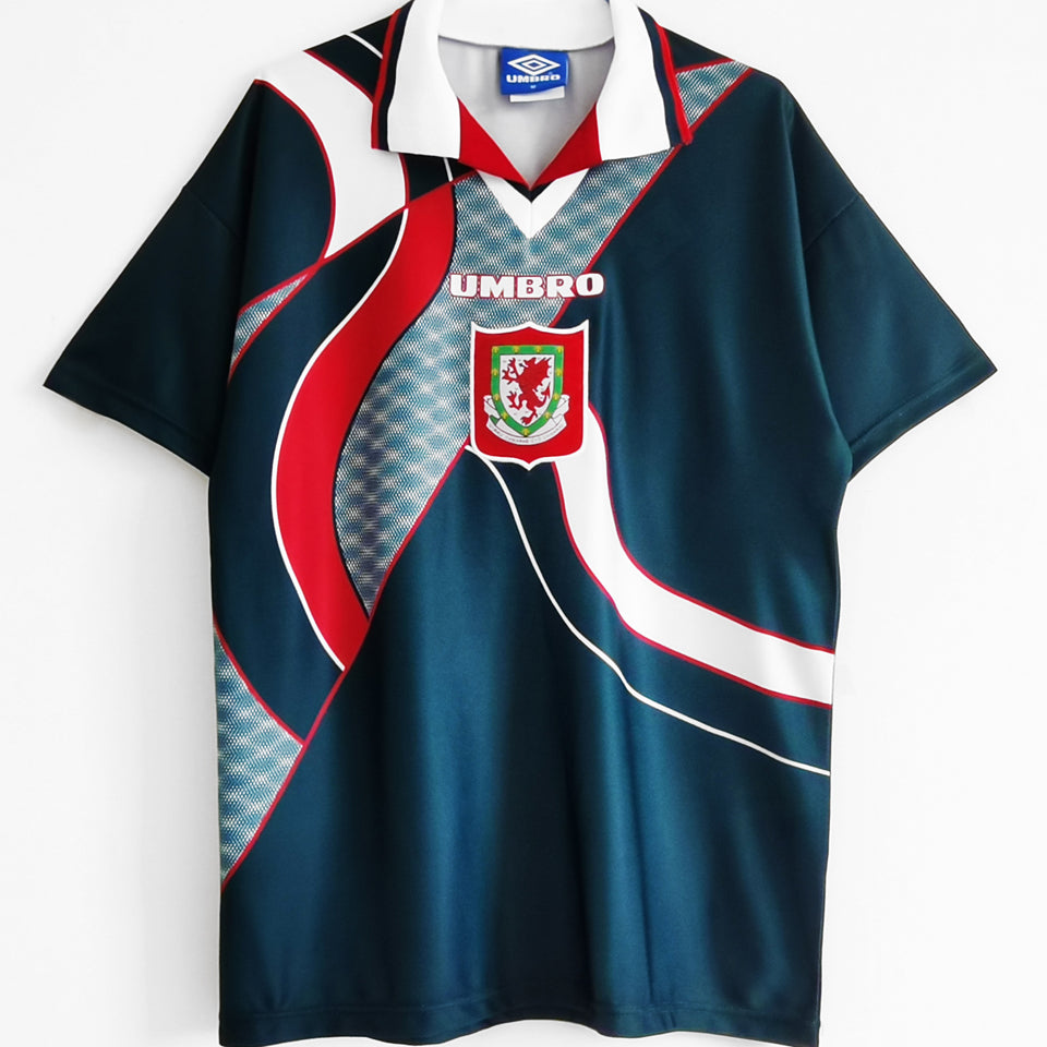 1994/1995 wales visitante versión fan selecciones retro
