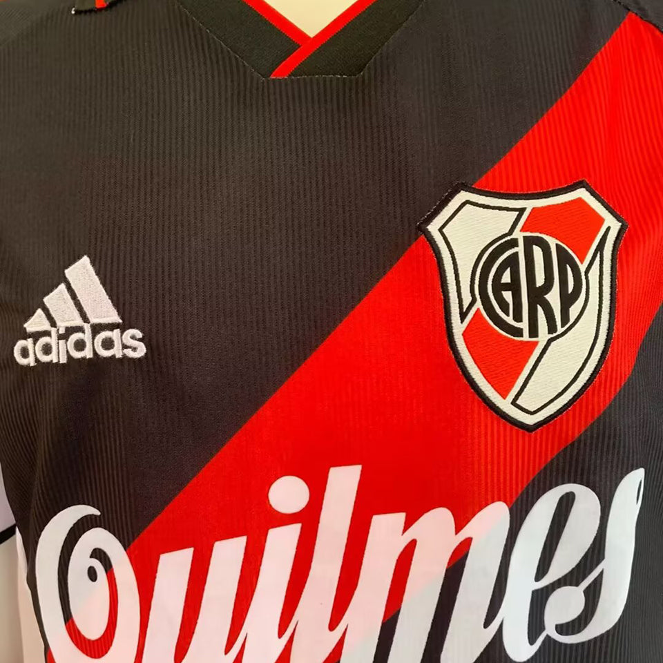 jersey 2000/2001 river plate tercero manga corta versión fan retro