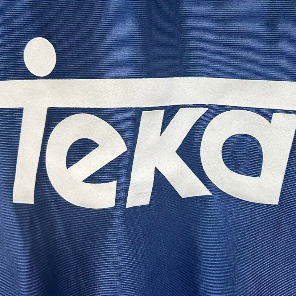 jersey 1998/2000 real madrid tercero manga corta versión fan retro
