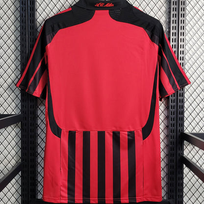 Jersey 2007/08 AC Milan Local Manga corta Versión Fan Retro