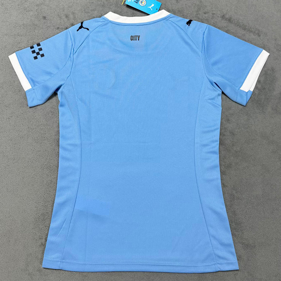jersey 2025/26 manchester city local manga corta mujer