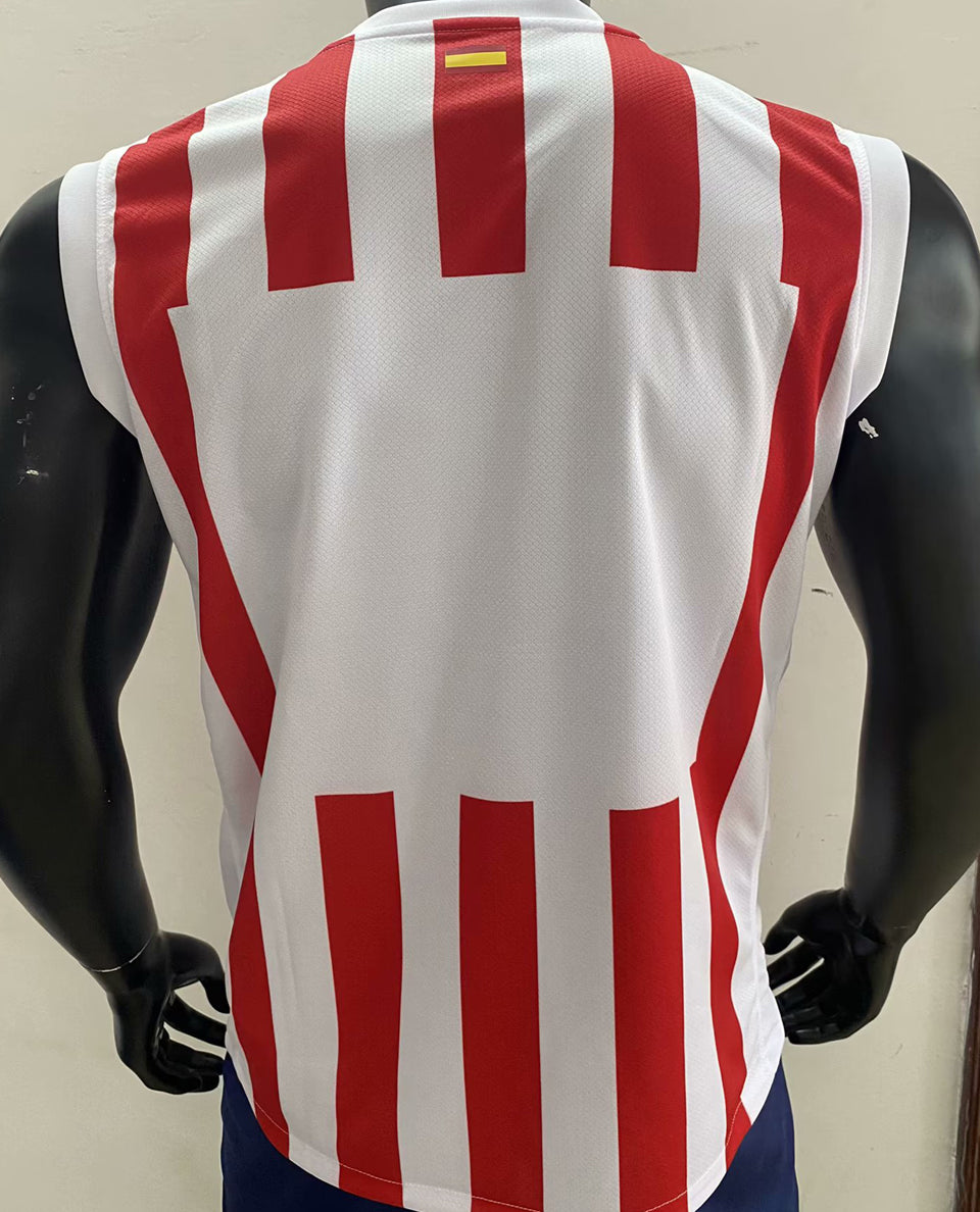 jersey 2025/26 atletico de madrid local manga corta versión fan