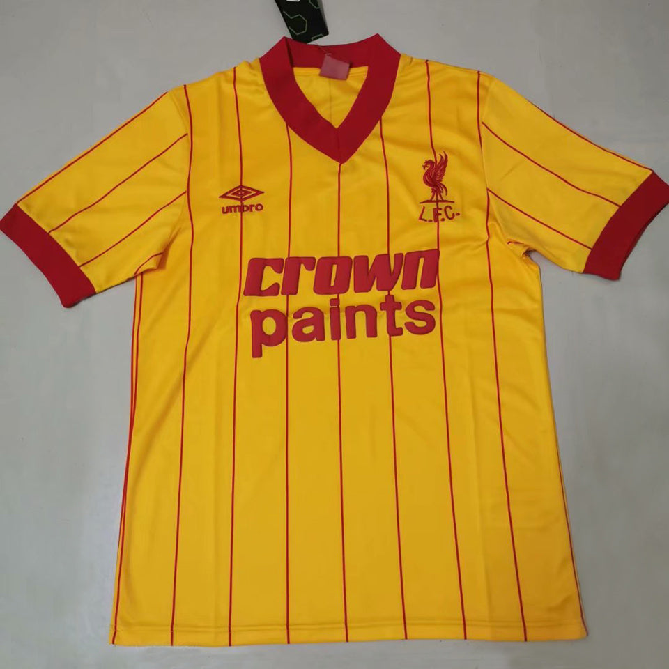 Jersey 1981 Liverpool Especial Manga corta Versión Fan Retro