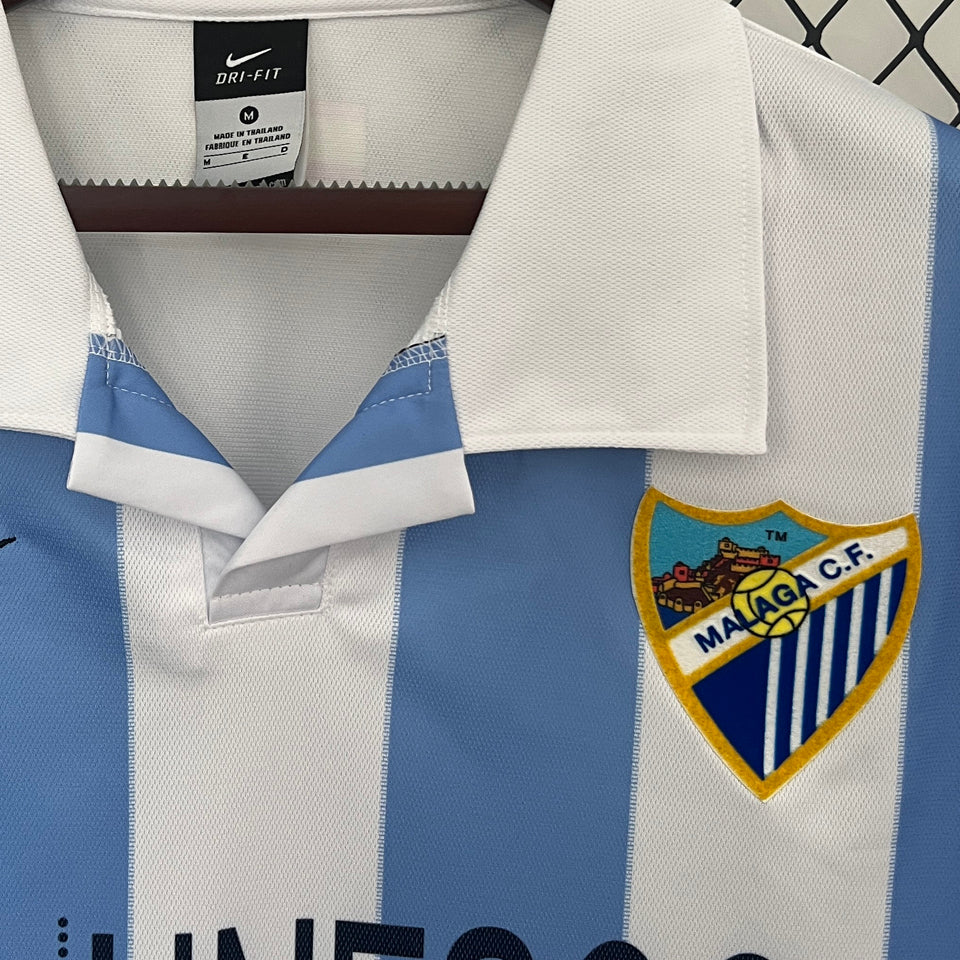jersey 2012/13 malaga local manga corta versión fan retro