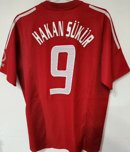 2002 Turkey Visitante Versión Fan Selecciones Retro